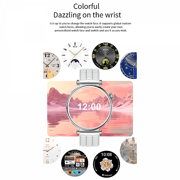 Smartwatch Microwear Z01 - White
