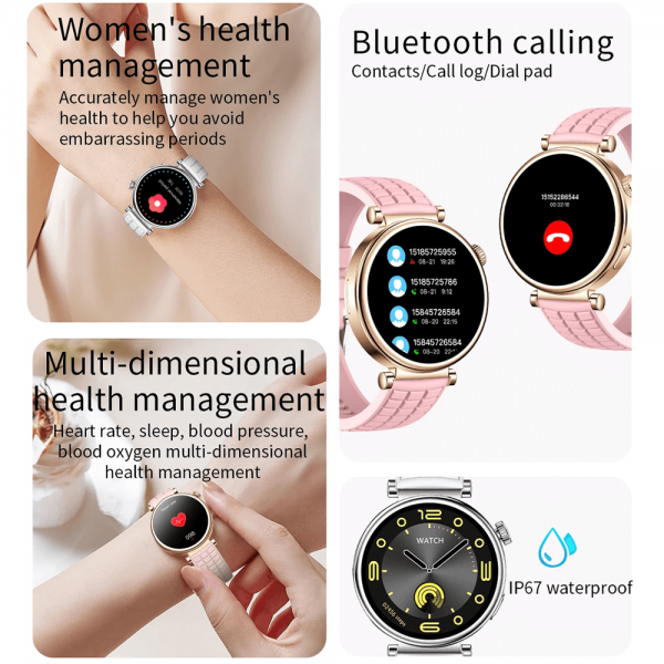 Smartwatch Microwear Z01 - Red