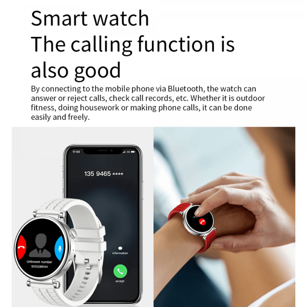 Smartwatch Microwear Z01 - Red