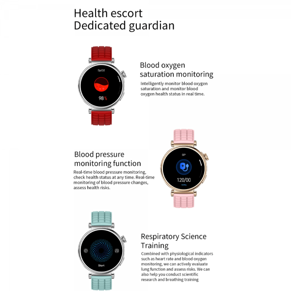 Smartwatch Microwear Z01 - Red