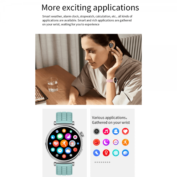 Smartwatch Microwear Z01 - Red