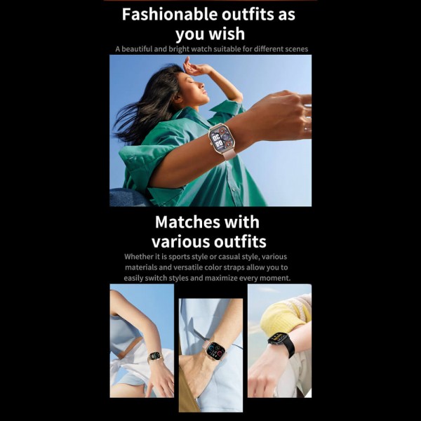Smartwatch Microwear H35 - Gold