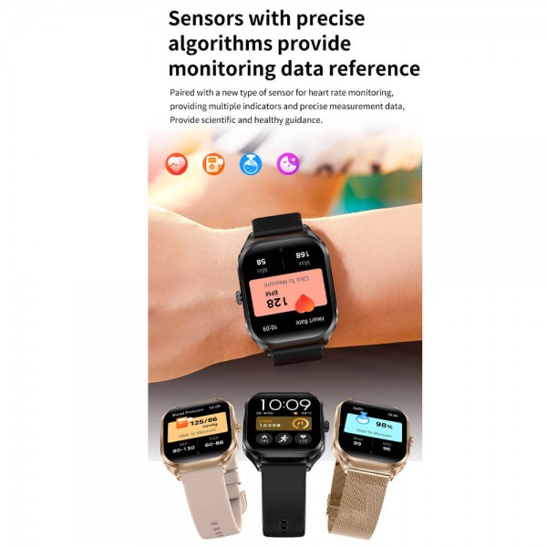 Smartwatch Microwear H35 - Gold