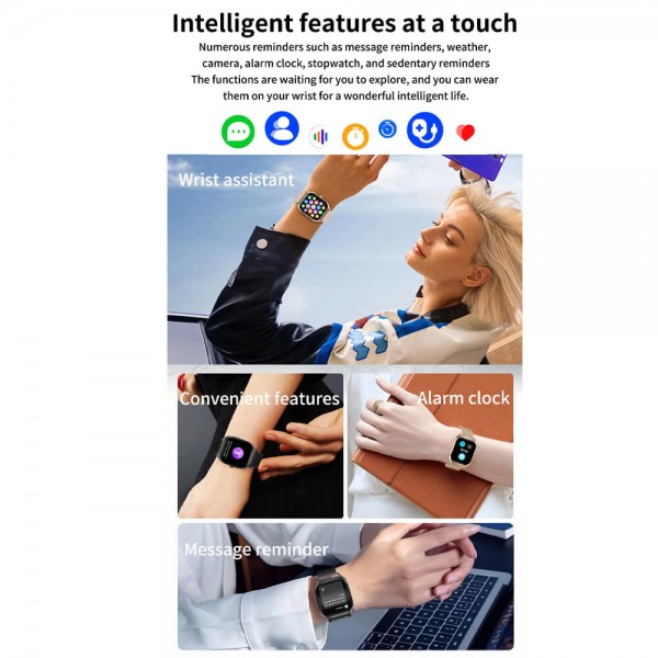 Smartwatch Microwear H35 - Pink
