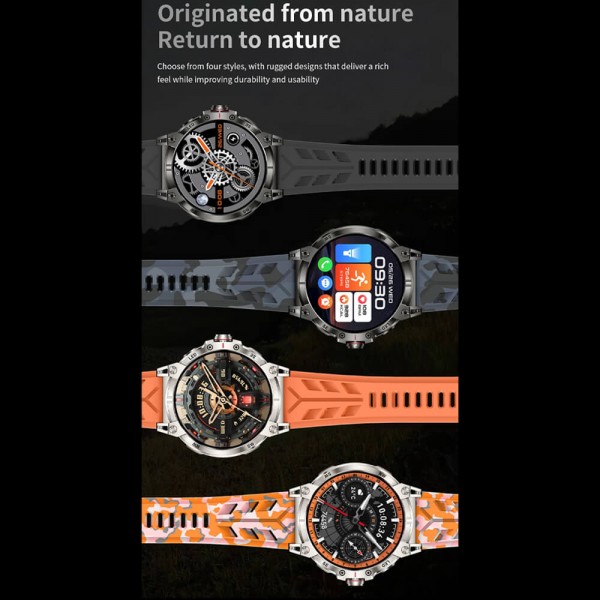 Smartwatch Microwear KC89 - Black