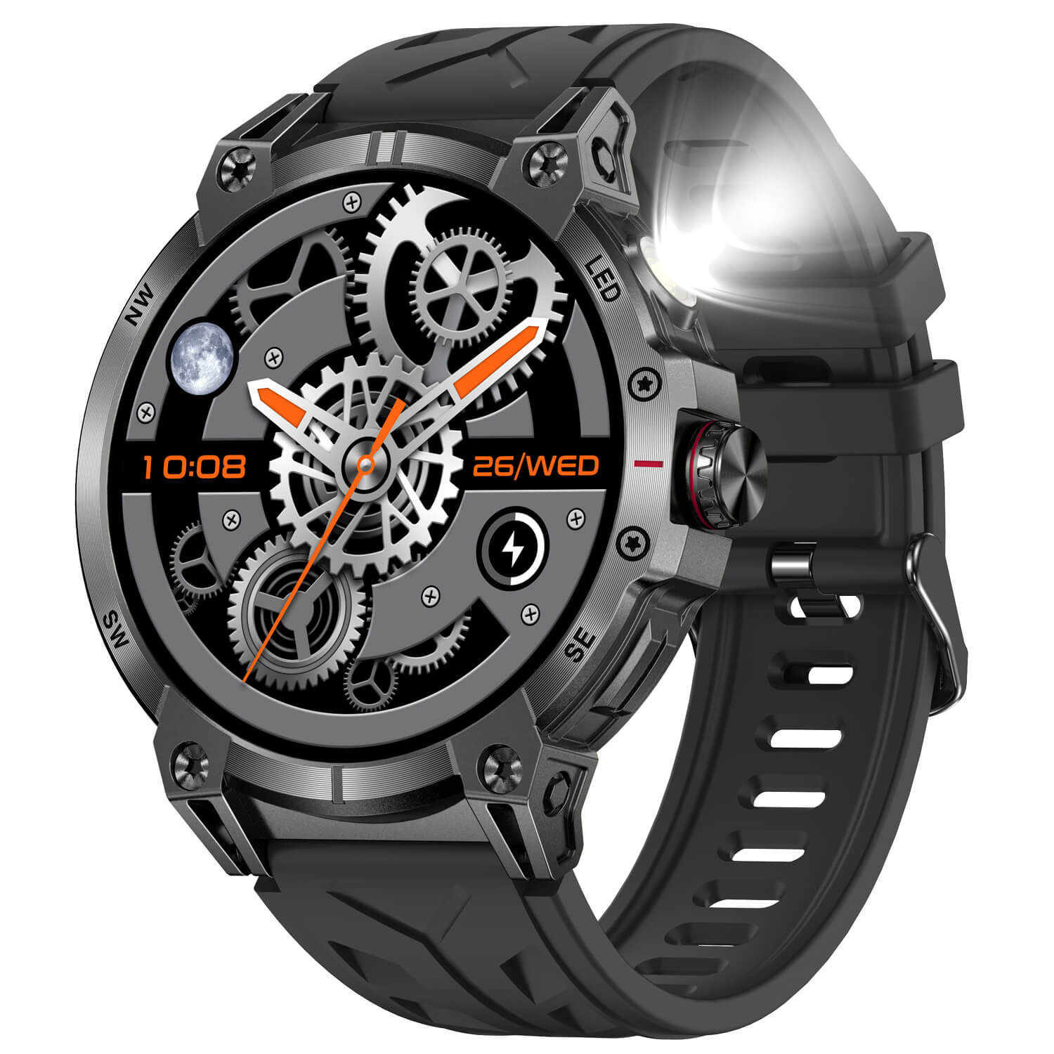 Smartwatch Microwear KC89 - Black