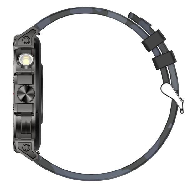 Smartwatch Microwear KC89 - Black camo