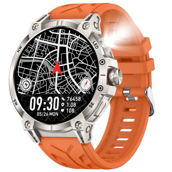 Smartwatch Microwear KC89 - Orange 
