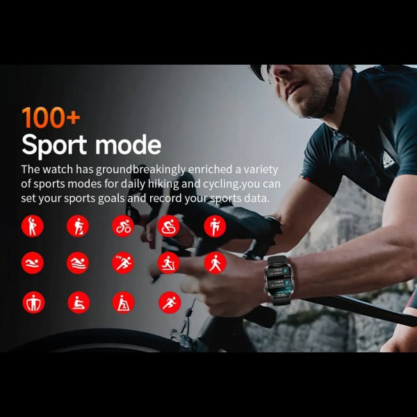 Smartwatch Microwear T26 - Green
