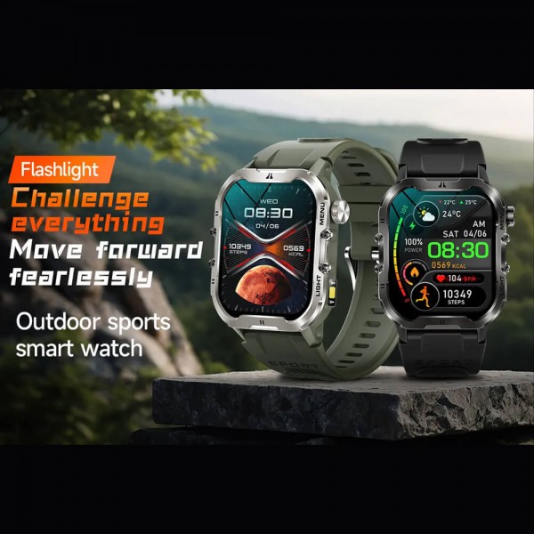 Smartwatch Microwear T26 - Green