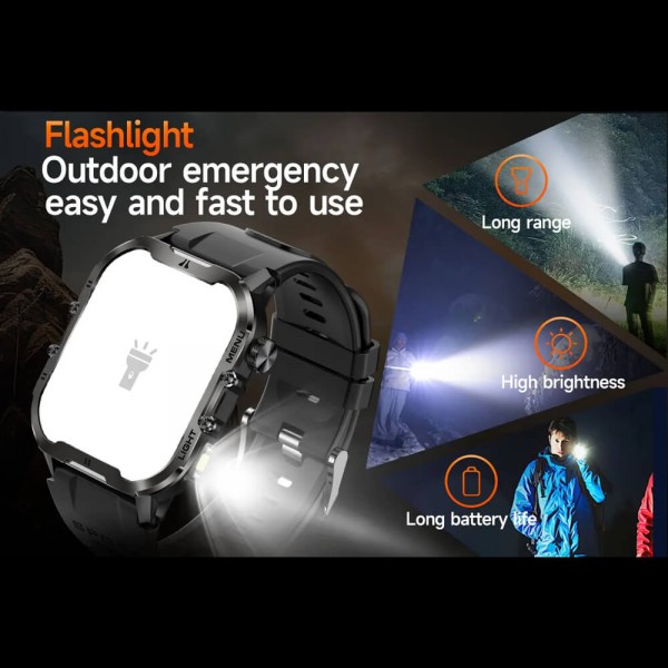 Smartwatch Microwear T26 - Green