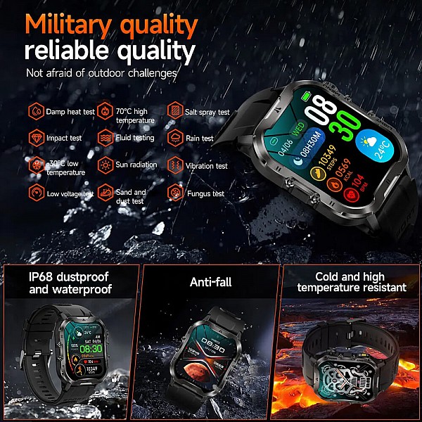 Smartwatch Microwear T26 - Green