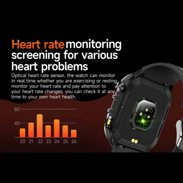 Smartwatch Microwear T26 - Green