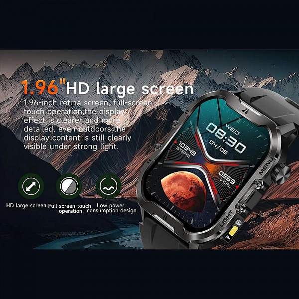 Smartwatch Microwear T26 - Green