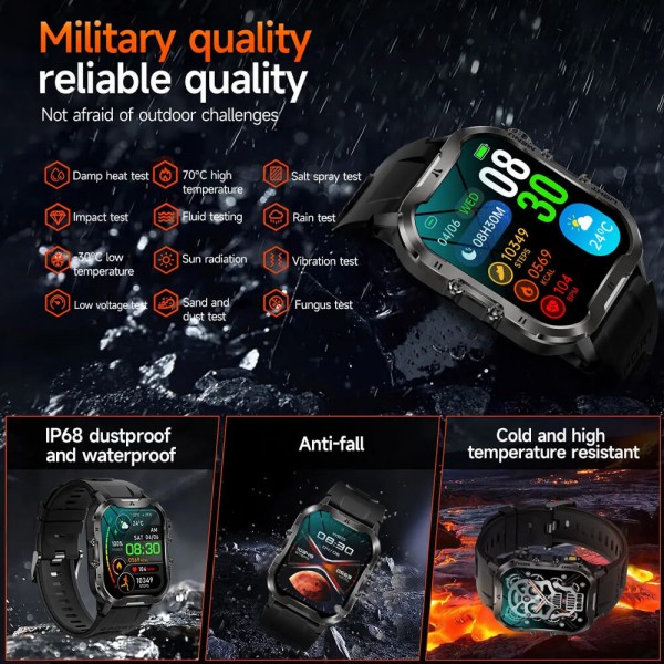 Smartwatch Microwear T26 - Green