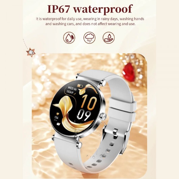 Smartwatch Microwear Y16 - Black Steel