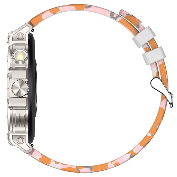 Smartwatch Microwear KC89 - Orange camo