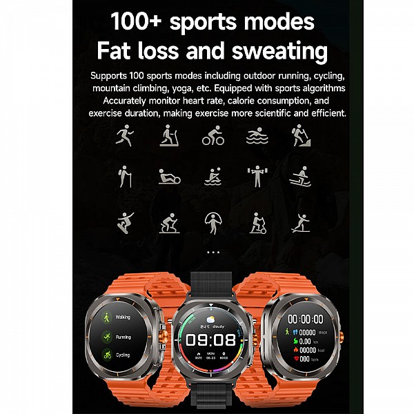 Smartwatch Microwear Z7 Ultra - Black Smartwatch Microwear Z7 Ultra - Black