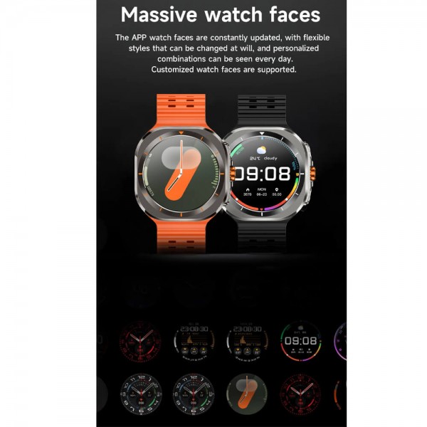 Smartwatch Microwear Z7 Ultra  - Black 