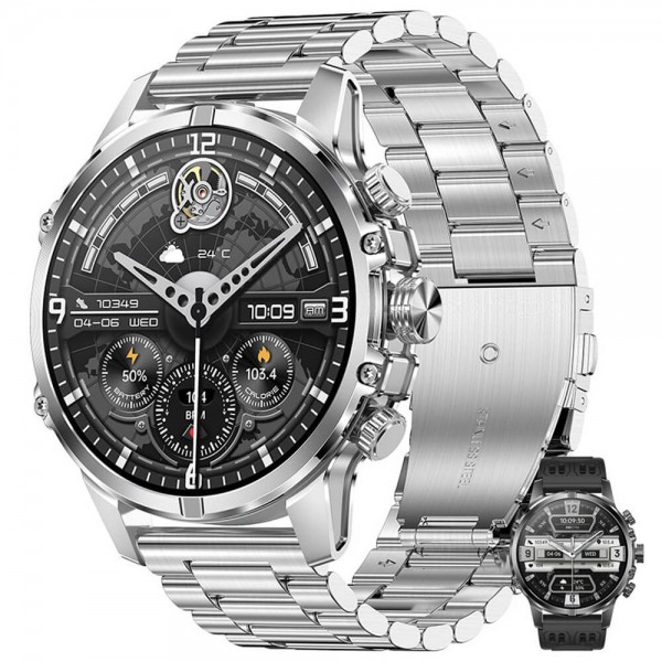 Smartwatch Microwear CF53 - Silver Steel