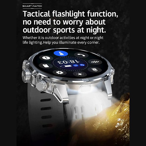 Smartwatch Microwear CF53 - Silver Steel Smartwatch Microwear CF53 - Silver Steel