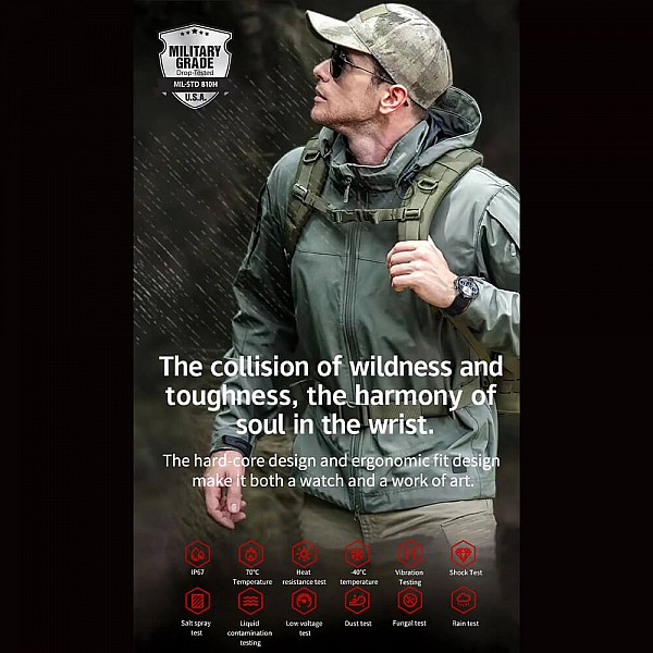 Smartwatch Microwear CF53 - Silver Steel Smartwatch Microwear CF53 - Silver Steel