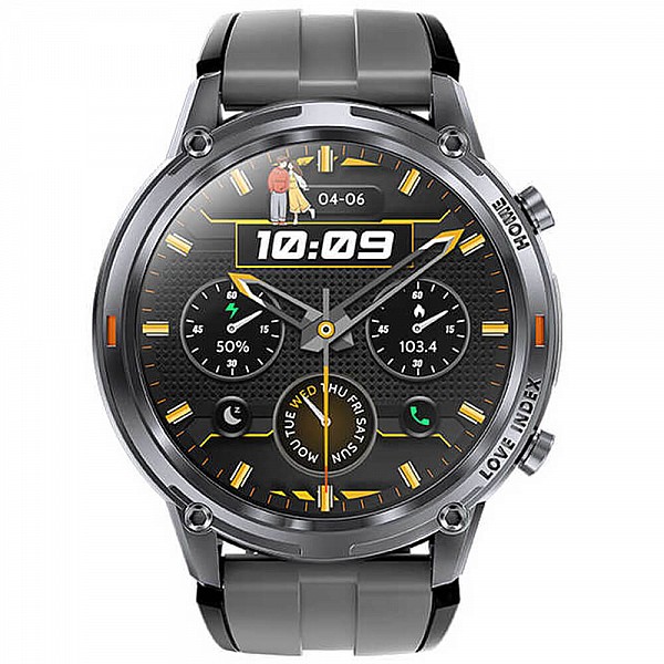 Smartwatch Microwear S350 - Grey Silicone