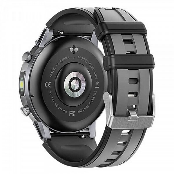 Smartwatch Microwear S350 - Grey Silicone