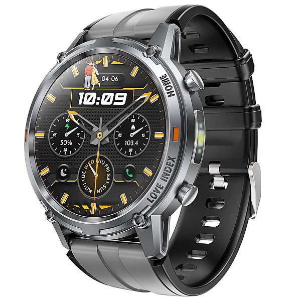 Smartwatch Microwear S350 - Grey Silicone