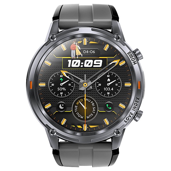 Smartwatch Microwear S350 - Grey Silicone