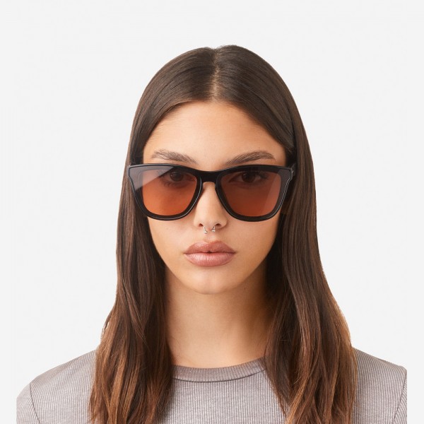 HAWKERS  Downtown Max - Dark Grey Pink Polarized 