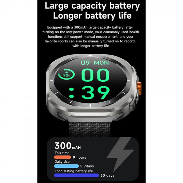 Smartwatch Microwear Z7 Ultra  - Orange