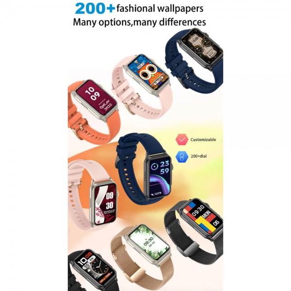 Smartwatch Microwear H23 - Gold Steel