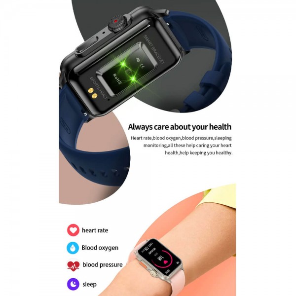 Smartwatch Microwear H23 - Gold Steel