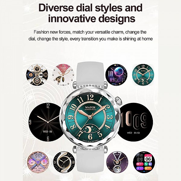 Smartwatch Microwear HK88 - Gold Steel
