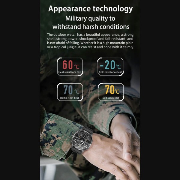 Smartwatch Microwear CF53 - Silver Steel