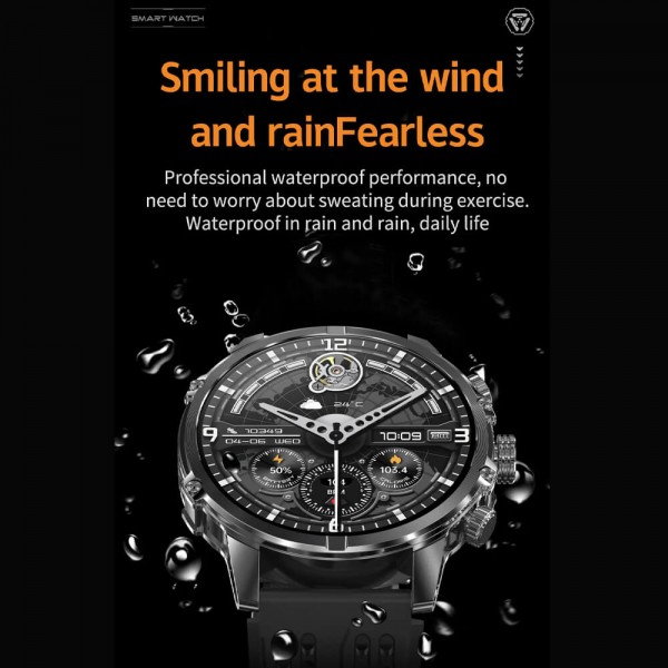 Smartwatch Microwear CF53 - Silver Steel