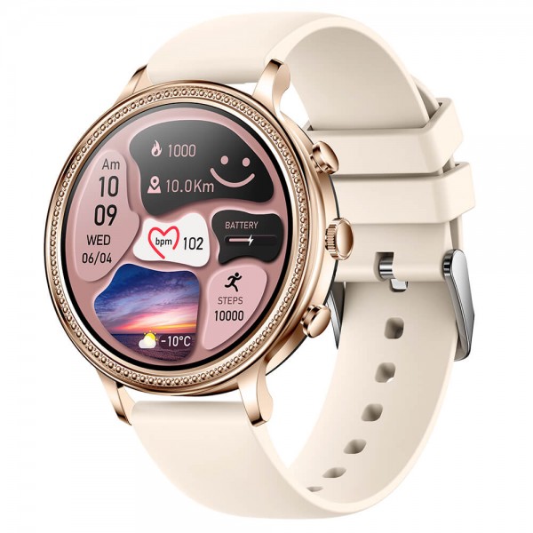 Smartwatch Microwear V60 - Beige