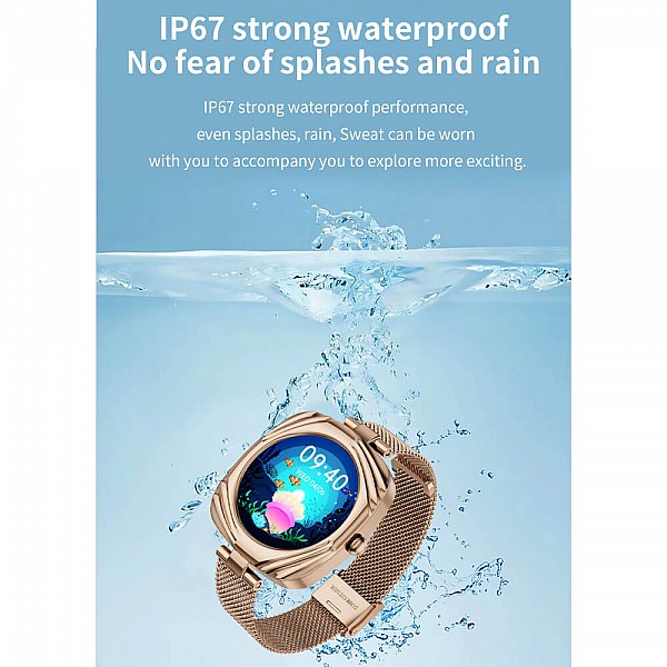 Smartwatch Microwear AW5 - Silver Steel