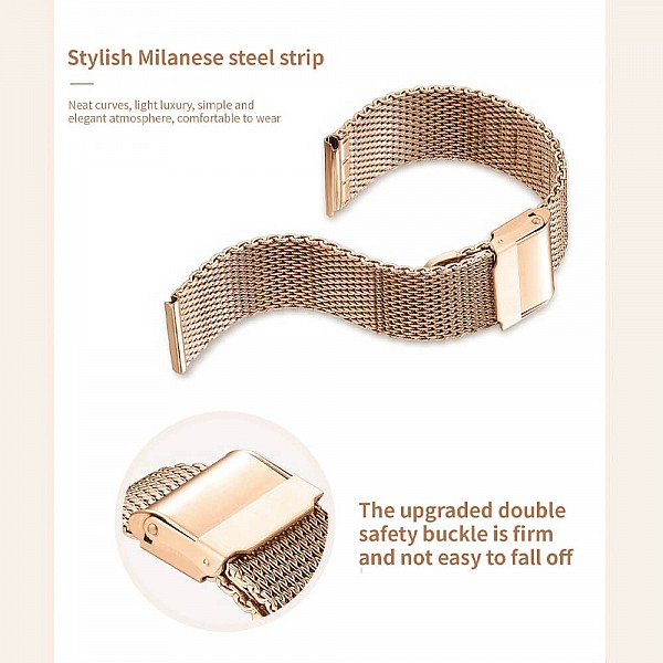 Smartwatch Microwear AW5 - Silver Steel