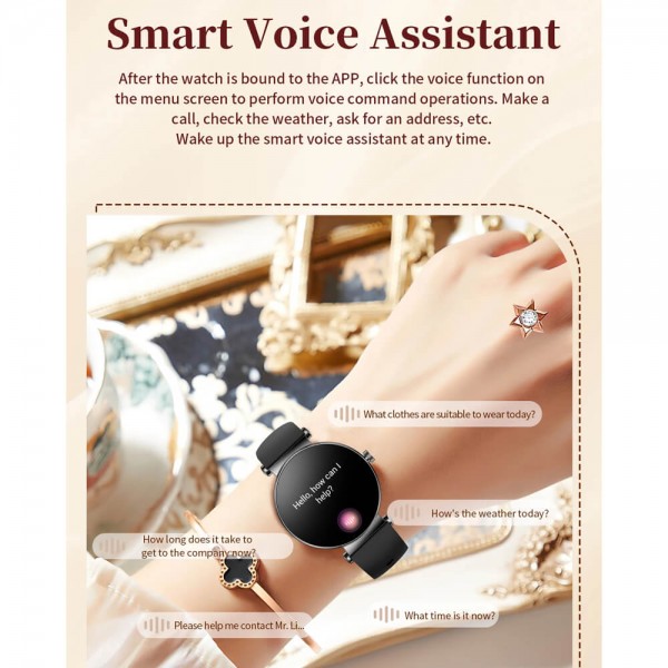 Smartwatch Microwear Y16 - Pink Silicone