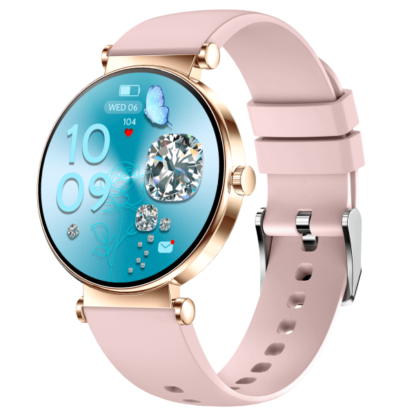 Smartwatch Microwear Y16 - Pink Silicone