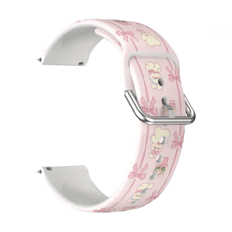Bakeey  Λουράκι Silicone ΄ 20mm με Quick Release - Heart Bunny
