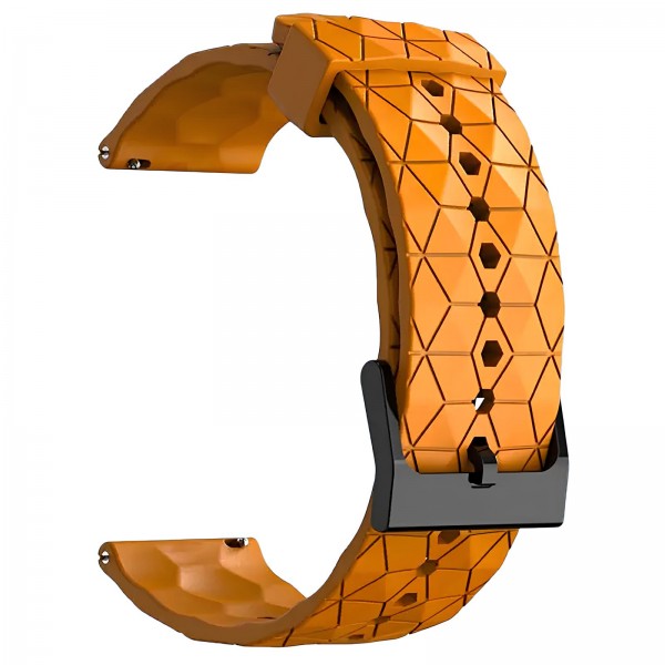 Microwear Λουράκι Σιλικόνης 22mm με Quick Release - Football Orange