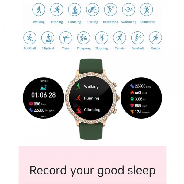 Smartwatch Microwear I70 - Silver Steel