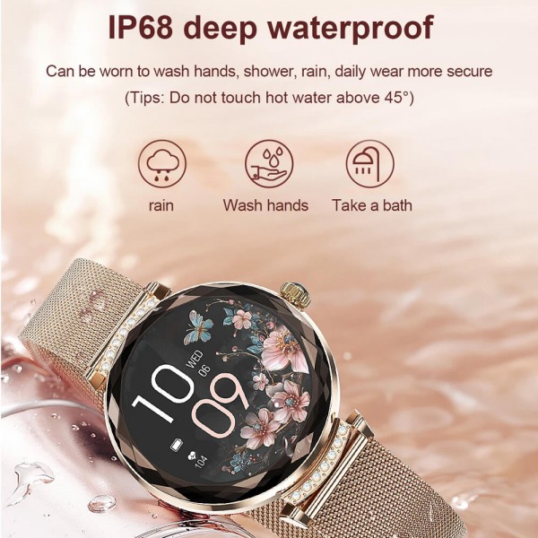 Smartwatch Microwear NX7 Pro  -  Silver Steel