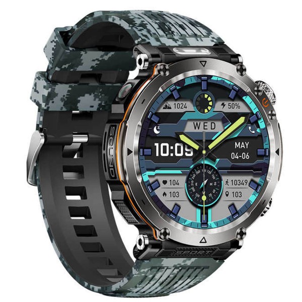 Smartwatch Microwear   HT30 - Blue Camo
