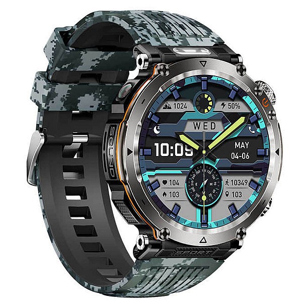 Smartwatch Microwear   HT30 - Blue Camo Smartwatch Microwear   HT30 - Blue Camo