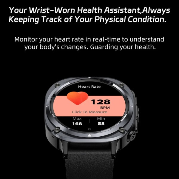 Smartwatch Microwear S90 - Black