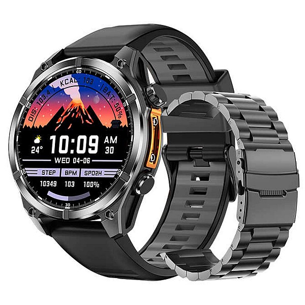 Smartwatch Microwear - HD300 Black Steel Smartwatch Microwear - HD300 Black Steel